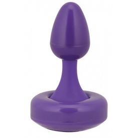 Вибромассажер для анальной стимуляции FLEXI HEAD 10 FUNCTION BUTT PLUG - 8,9 см.